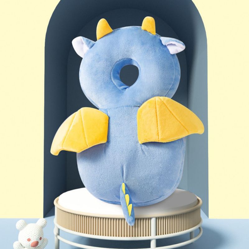 coussin anti chute bleu claire