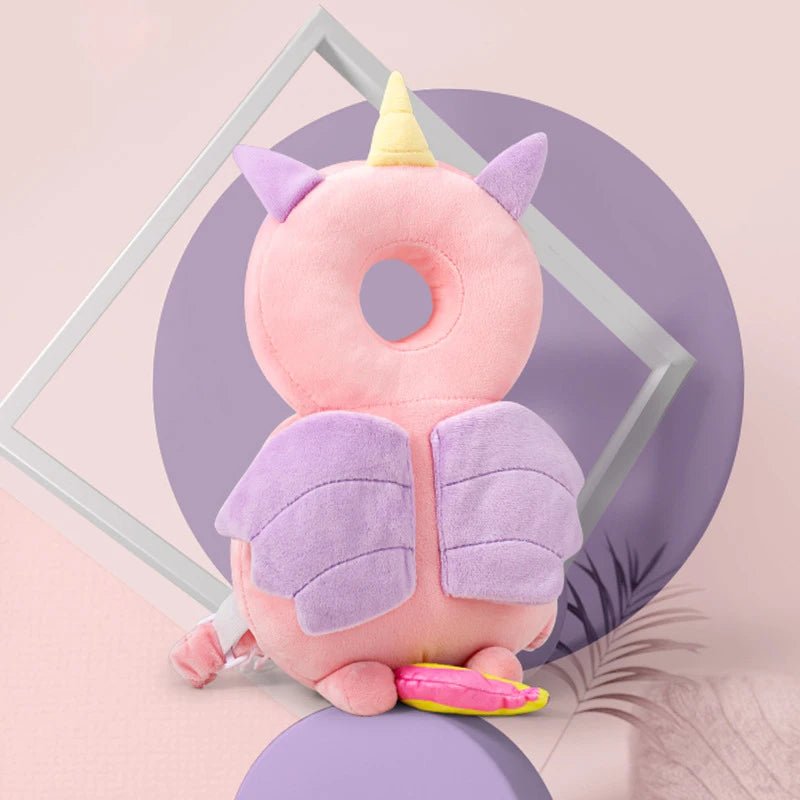 coussin anti chute rose