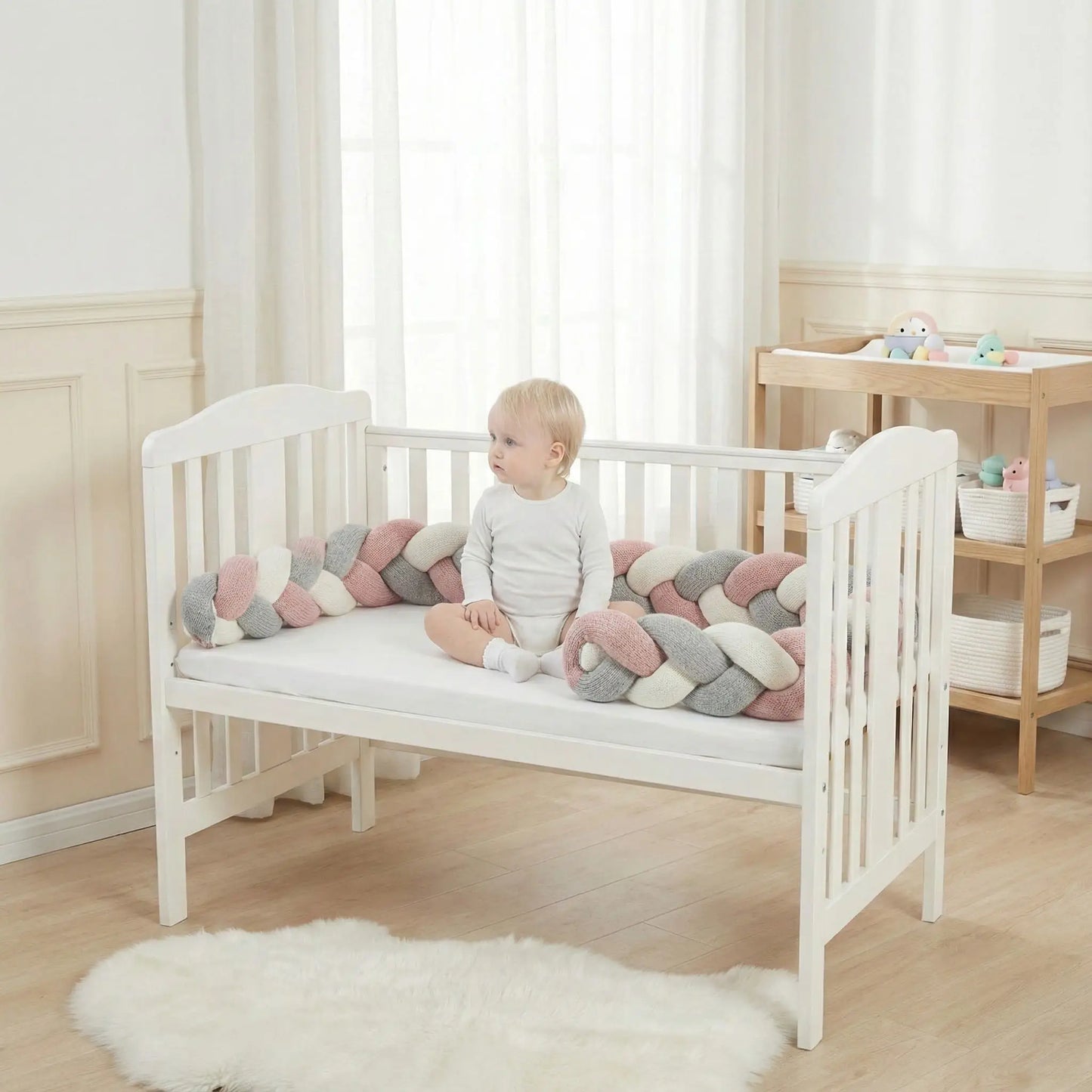 Tresse de Lit Bébé | Cocon Protecteur 1M