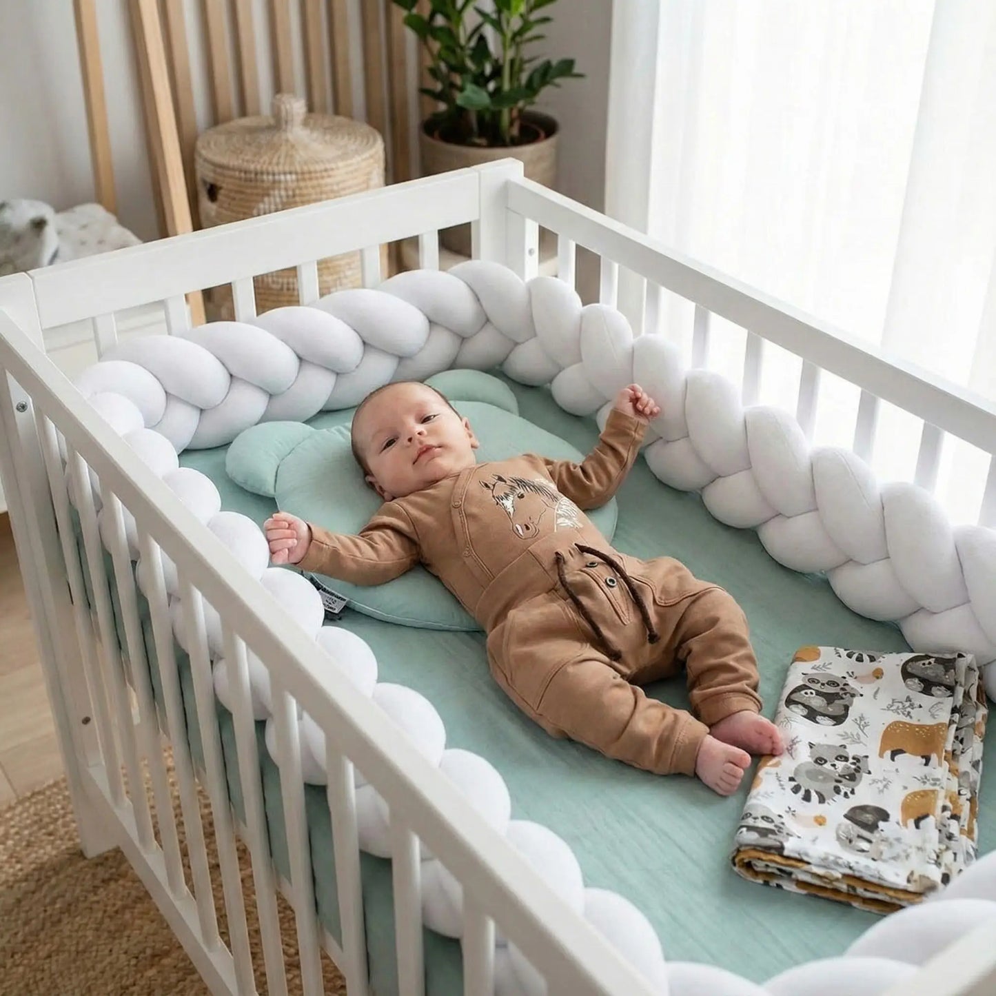 Tresse de lit : protégez votre enfant des chocs 1M