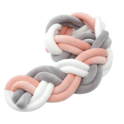 Tresse de lit bébé trois couleurs