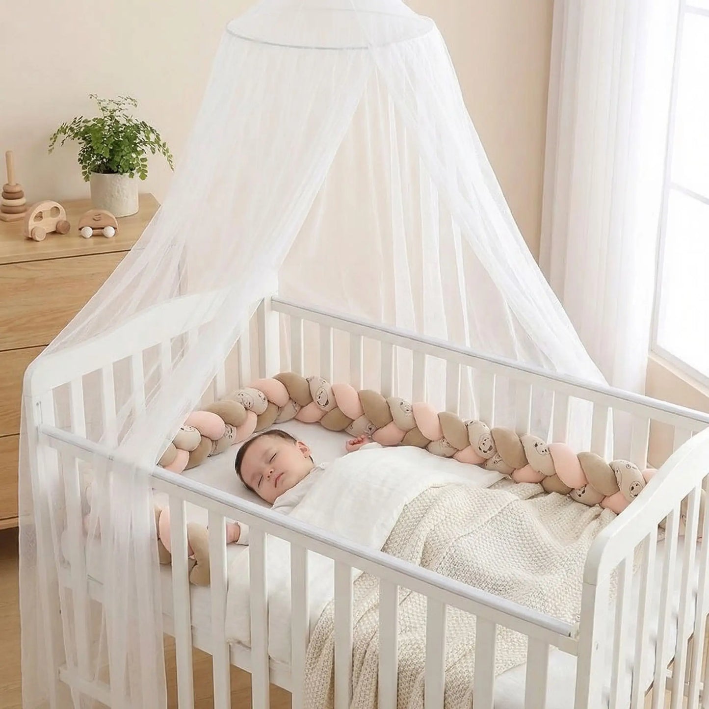 tresse de lit bebe anime