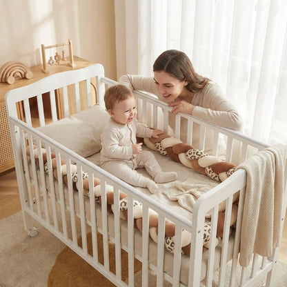 tresse de lit avec maman