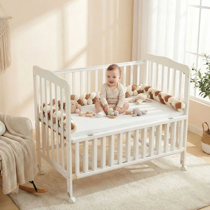 tresse de lit avec bebe