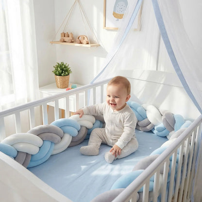Tresse de lit bébé torsadé