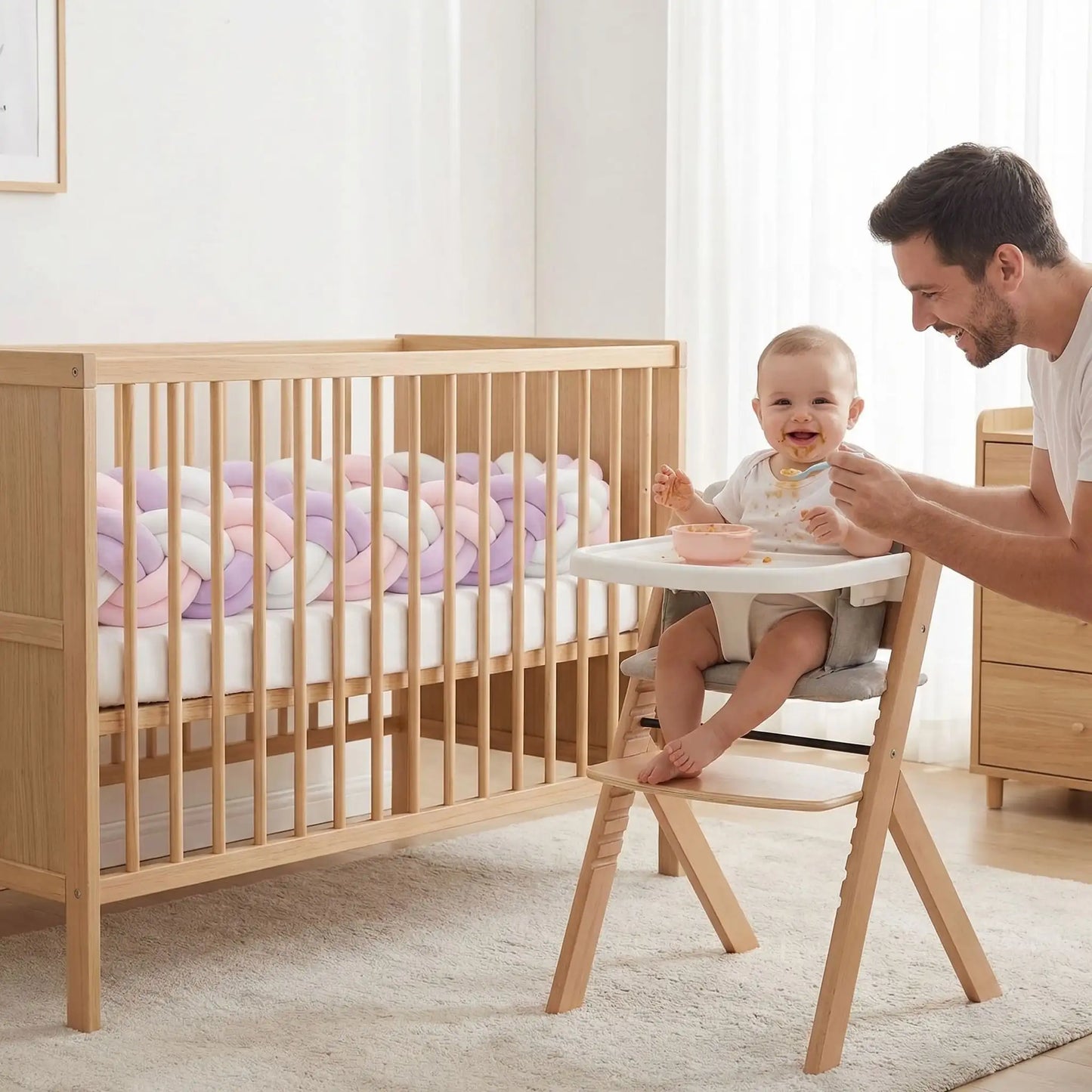 Tresse de lit bébé 