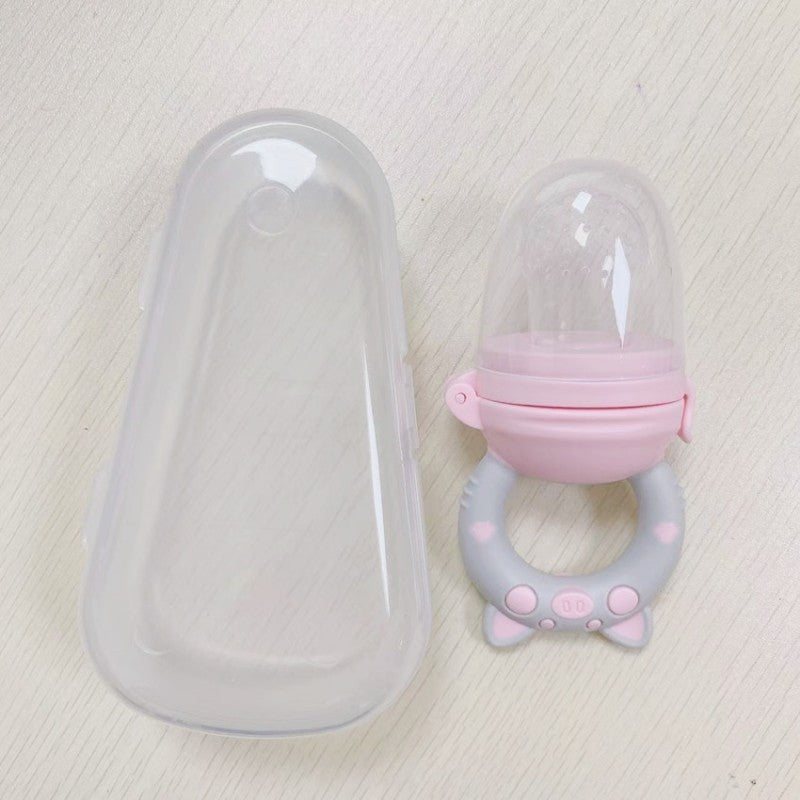 grignoteuse bebe violet rose