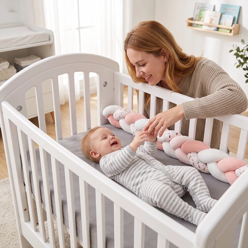Tresse de lit bebe et maman