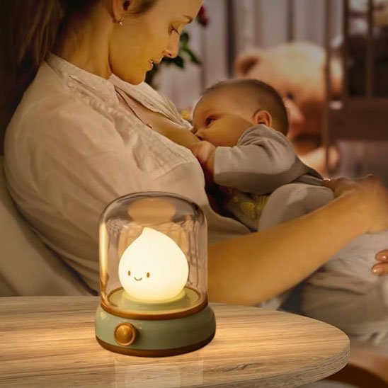 Veilleuse bébé qui dort