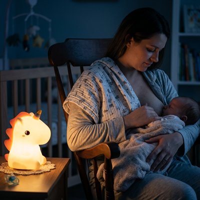 Veilleuse-bébé 